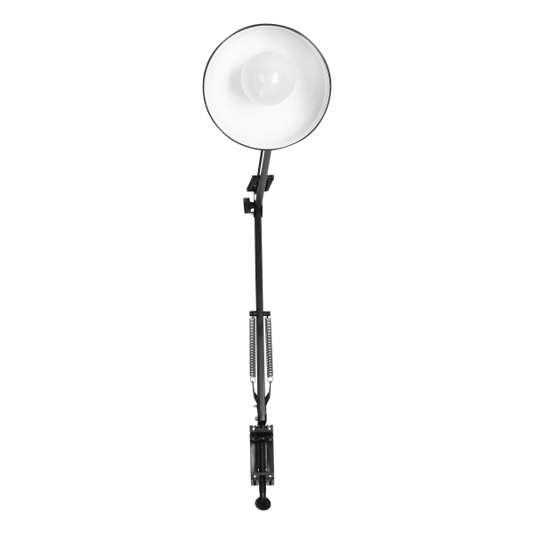 DEON, desk lamp, 10W, E27, steel, black